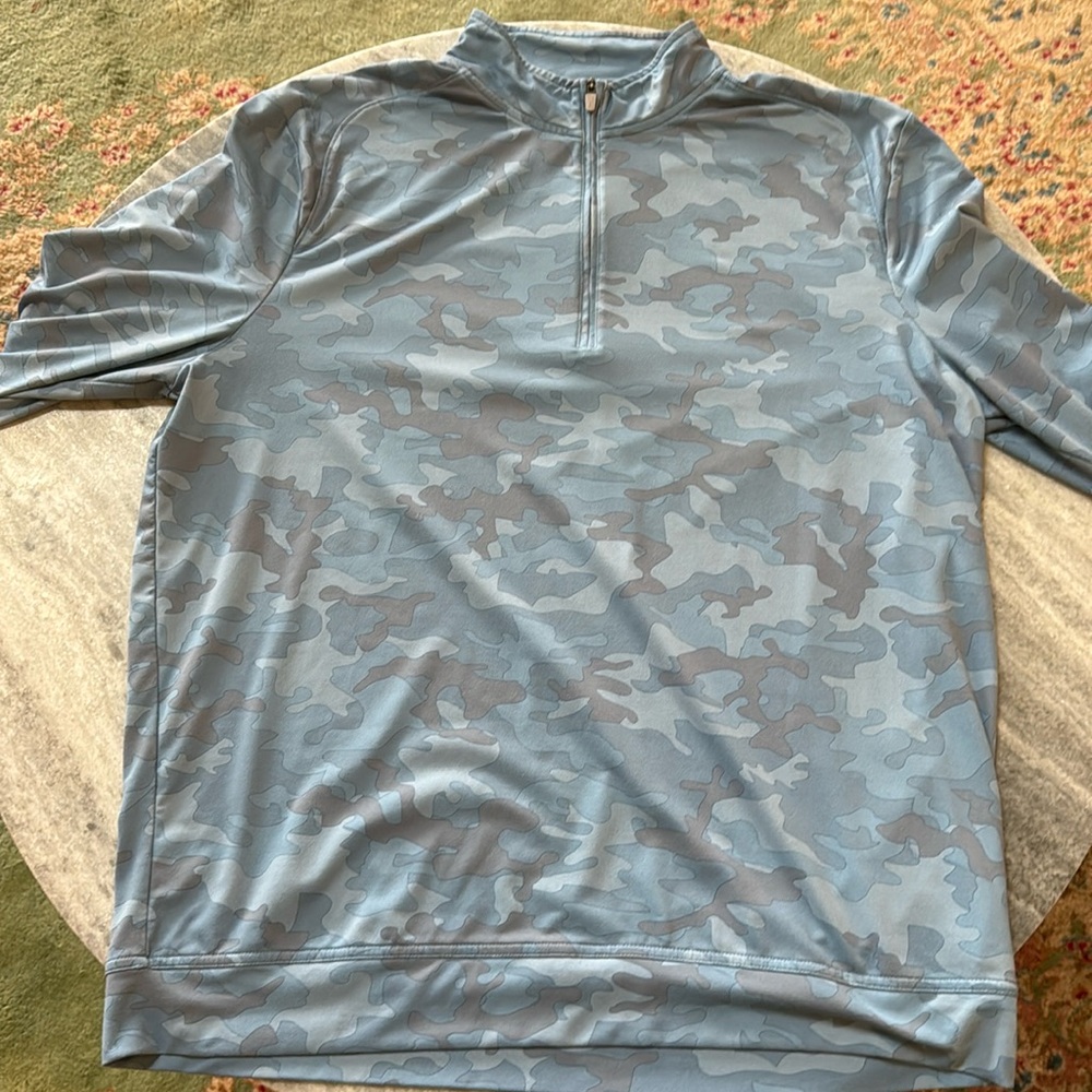 Johnnie-O Camo Pullover